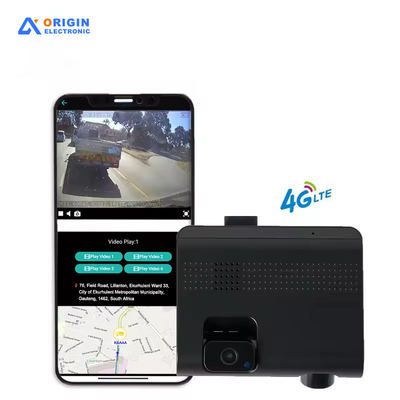 Vehicle GPS Locator Dual Lens All In One Dash Cams Front And Rear For Fleet Management