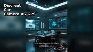 Mini 3CH Car Camera GPS 4G Discreet Install